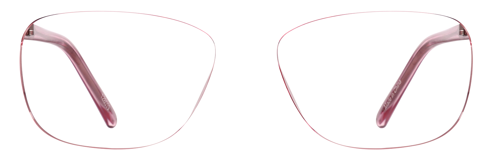 Pink Rectangle Glasses #128019 | Zenni Optical