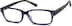 Rectangle Glasses 128216 in Blue