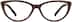 Oval Glasses 128415 in Brown