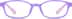 Kids’ Rectangle Glasses 128717 in Purple