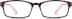 Kids’ Rectangle Glasses 128818 in Red