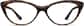 Front view of Cat-Eye Glasses 129025 in Tortoiseshell thumbnail