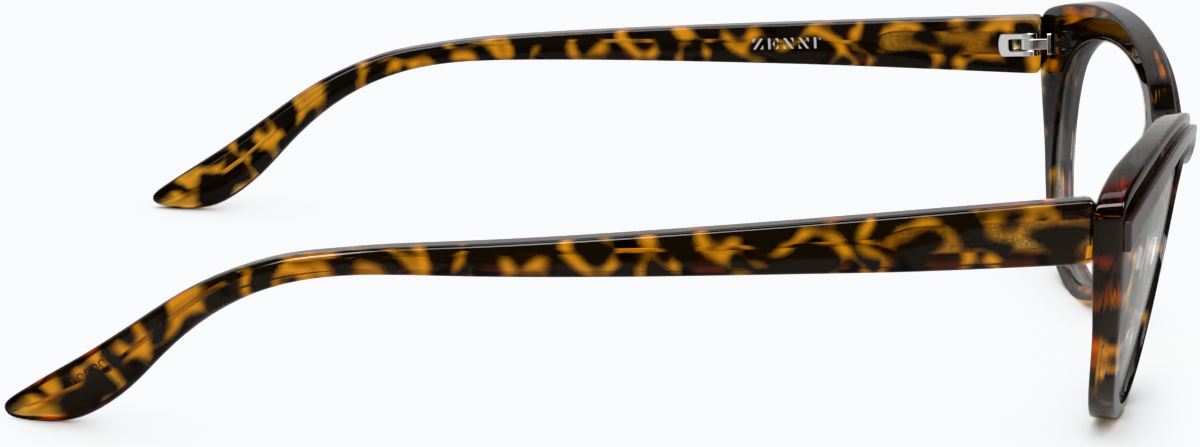 Side view of Cat-Eye Glasses 129025 in Tortoiseshell thumbnail