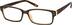 Rectangle Glasses 129121 in Black