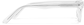 Side view of Rectangle Glasses 129243 in Clear thumbnail