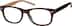 Square Glasses 129415 in Brown