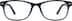 Rectangle Glasses 129521 in Black