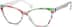 Cat-Eye Glasses 129839 in Stripe