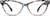 Front view of Cat-Eye Glasses 129849 in Pattern thumbnail