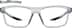 Rectangle Glasses 129912 in Gray