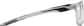 Side view of Rectangle Glasses 129912 in Gray thumbnail