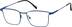 Titanium Square Glasses 1300116 in Blue