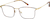 Angle view of Titanium Rectangle Glasses 1300125 in Tortoiseshell thumbnail