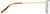 Side view of Titanium Rectangle Glasses 1300125 in Tortoiseshell thumbnail
