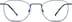 Square Glasses 1300516 in Blue