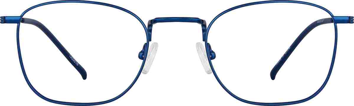 Blue Square Glasses