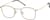 Angle view of Square Glasses 1300521 in Black thumbnail