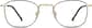 Front view of Square Glasses 1300521 in Black thumbnail