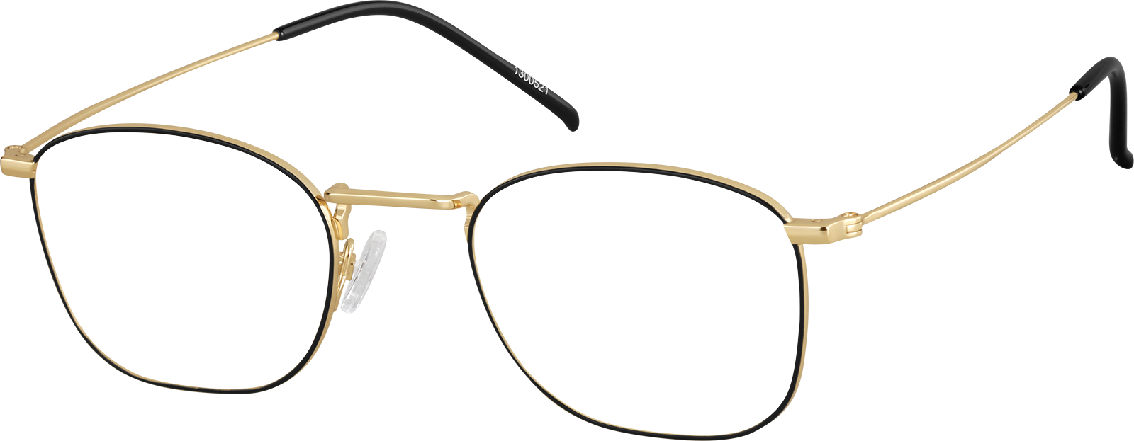 Black Square Glasses #1300521 | Zenni Optical Canada