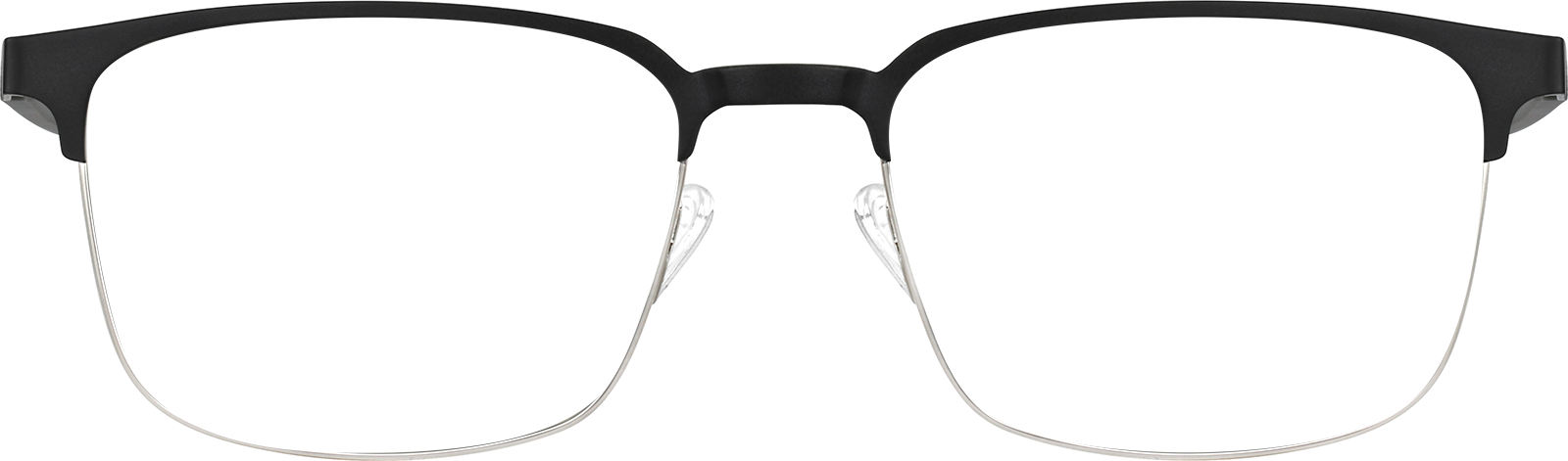 Black Browline Glasses #1300621 | Zenni Optical