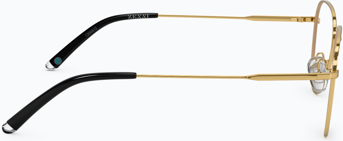 Side view of Coastal Cruisin’ Glasses 1300914 in Gold thumbnail