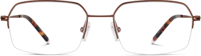 Brown Geometric Glasses