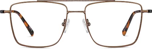 Brown Aviator Glasses