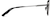 Side view of Geometric Glasses 1301312 in Grey thumbnail