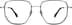 Square Glasses 1301321 in Black