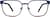 Front view of Square Glasses 1301616 in Blue/Red thumbnail