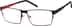 Rectangle Glasses 1301721 in Black/Red