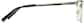 Side view of Browline Glasses 1302021 in Black thumbnail