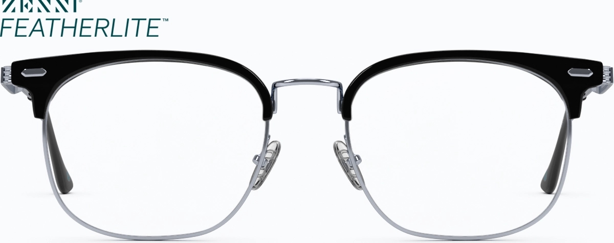 Front view of Offshore Breeze Glasses 1302121 in Black thumbnail