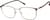 Angle view of Rectangle Glasses 1302225 in Tortoiseshell thumbnail