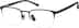 Rectangle Glasses 1302721 in Black