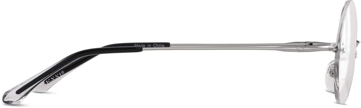 Side view of Rimless Glasses 1302911 in Silver