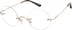Rimless Glasses 1302914 in Gold