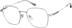 Geometric Glasses 1303111 in Silver
