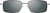 Image of Titanium Rectangle Glasses thumbnail