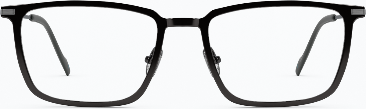 Gray Rectangle Glasses #1303512 | Zenni Optical