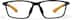 Zunnies - Rectangle Sports Glasses 1303621 in Black