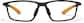 Front view of Zunnies - Rectangle Sports Glasses 1303621 in Black thumbnail