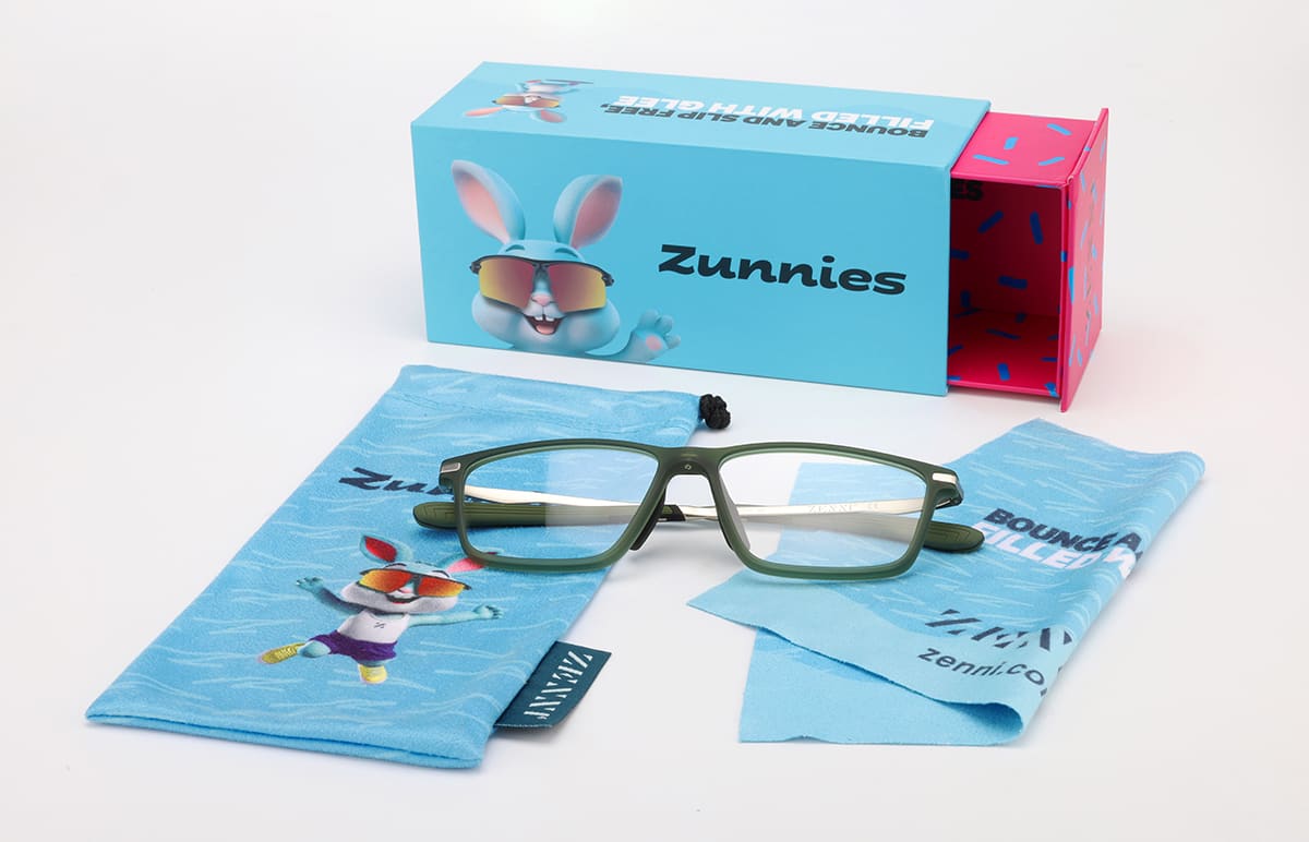 Image of Zunnies - Rectangle Sports Glasses