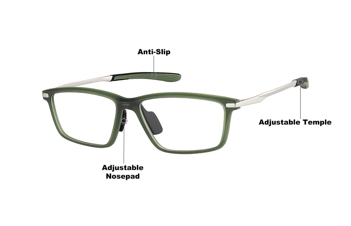 Image of Zunnies - Rectangle Sports Glasses