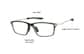 Image of Zunnies - Rectangle Sports Glasses thumbnail