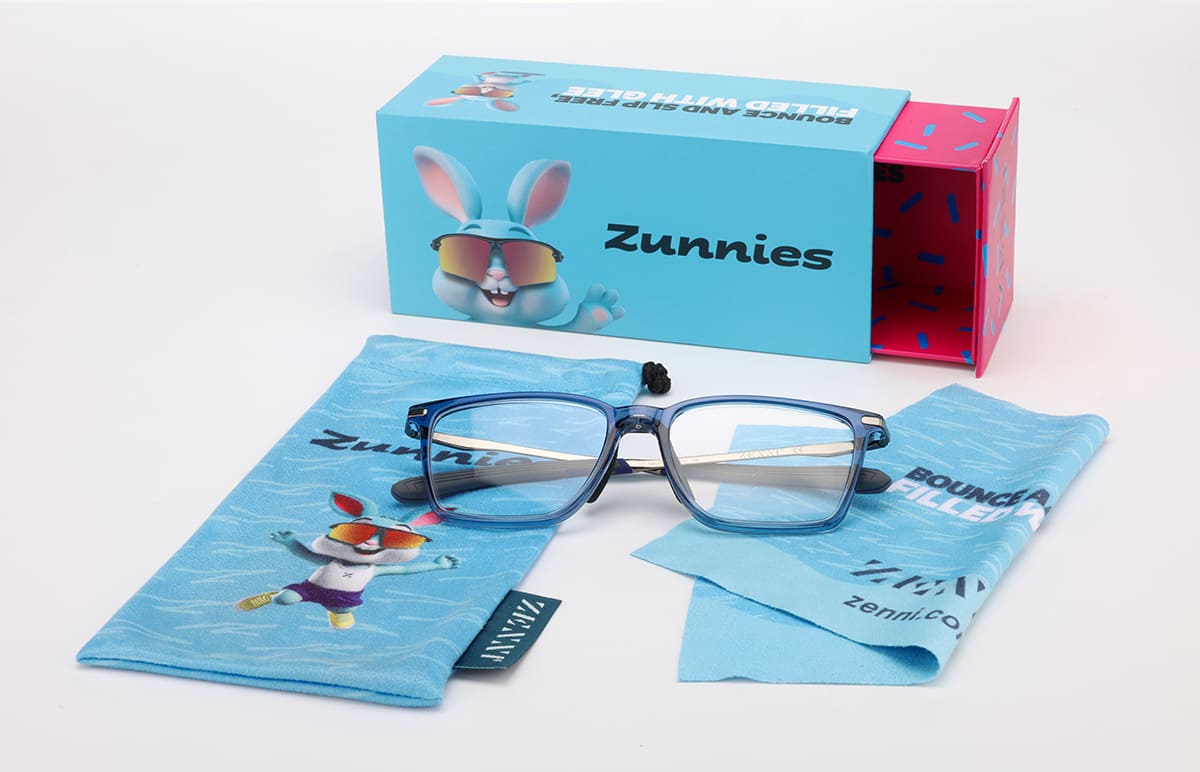Image of Zunnies - Rectangle Sports Glasses