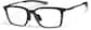 Angle view of Zunnies - Rectangle Sports Glasses 1303721 in Black thumbnail