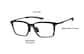 Image of Zunnies - Rectangle Sports Glasses thumbnail