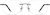 Front view of Titanium Rimless Glasses 133621 in Black thumbnail