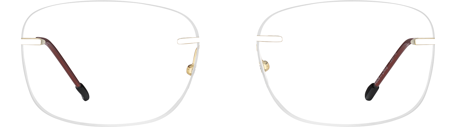 WWW_ARM what we want ❷ Gold Banner Year Glasses #139714 | Zenni Optical Canada